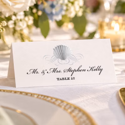 Tented Place Card